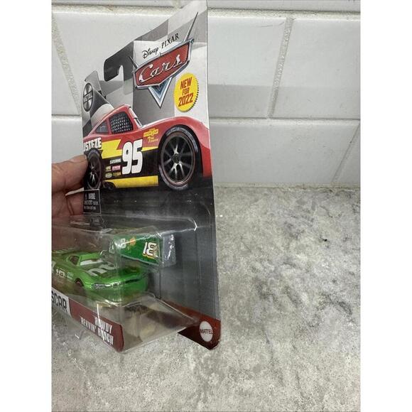 VHTF Disney Pixar Cars NASCAR Rowdy Revvin Busch BRAND NEW 2022 #18 - Picture 5 of 6